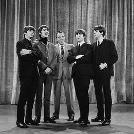 the beatles and ed sullivan - February, 1964 by Mountain Dreams