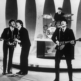 The Beatles Performing On The Ed by Bettmann