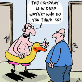 The Company Is In Deep Water Why Do You Think by Karsten Schley