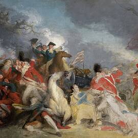 The Death Of General Mercer At The Battle Of Princeton, 3 by John Trumbull