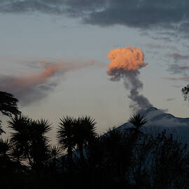 The ever active Volcano de Fuego by Leslie Struxness