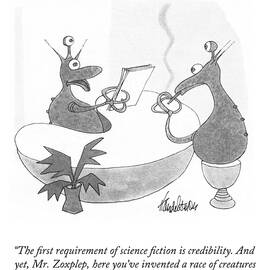 The First Requirement Of Science Fiction by JB Handelsman
