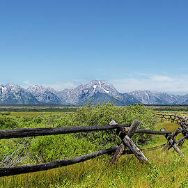 The Grand Tetons of Wyoming  by Kay Brewer