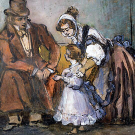 The Happy Family, 1847. Artist Paul by Print Collector