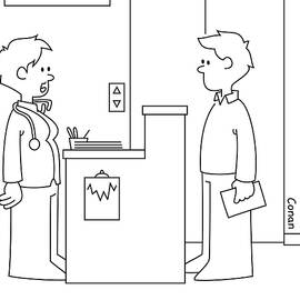 The Mood Disorders Clinic Is Three Floors Up, And Then Two by Conan De Vries