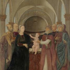 The Presentation In The Temple by Luca Signorelli