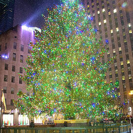 The Rockefeller Center Christmas Tree by Mark Andrew Thomas