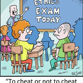 To Cheat Or Not To Cheat That Is The Question by Phil Judd