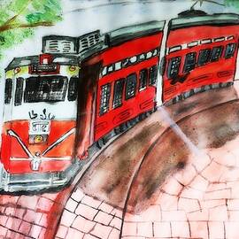 Tram train by Nilu Mishra