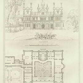 Tudor Mansion, Henry VIII Style by Richard Brown
