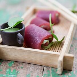 Tuna Fish Rolls With Wasabi by Jo Kirchherr