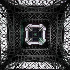 Underneath Of Eiffel Tower, Low Angle by Ed Freeman