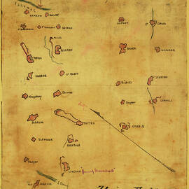 Union forts on Maryland shore. by Robert Knox Sneden