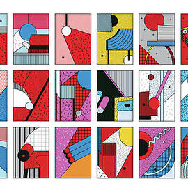 Universal Vector Seamless Patterns Set by Softulka