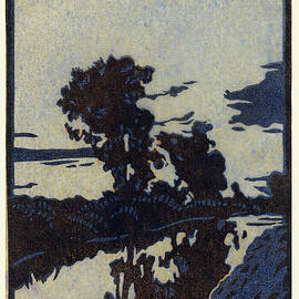 Untitled Reflections in the River by Frank Redlinger