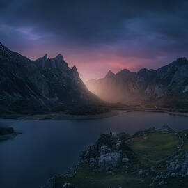 Valle De Lago Iii by Juan Pablo De Miguel