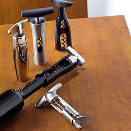 Various Corkscrew Models On Table by Jalag / Jan C. Brettschneider