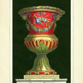 Vase With Instruments by S. Thomassin