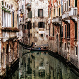 Venice Boat Ride by Andy Amos