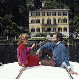 Versace And Spagnol by Slim Aarons