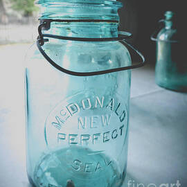 Vintage Canning Jar by Edward Fielding