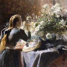 Visiting The Studio by Frans Mortelmans