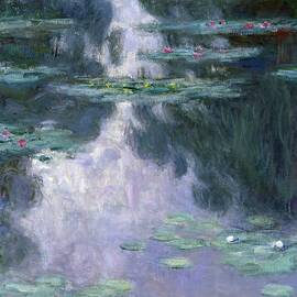 Water Lilies (nympheas) By Monet by A. Burkatovski / Artist - Claude Monet