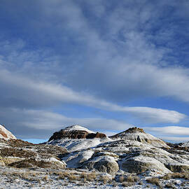 Waves of Clouds over Ruby Mountain by Ray Mathis
