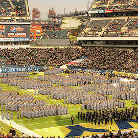 west point cadets entering for the army navy game by Mountain Dreams