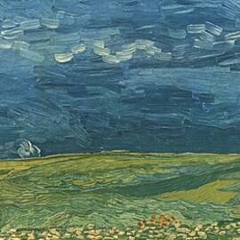 Wheatfields Under Thunderclouds by Print Collector