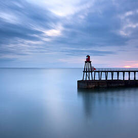Whitby Pier by Doug Chinnery
