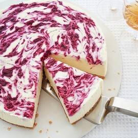 White Chocolate Layer Cake With Berries by Mackevicius, Ashley