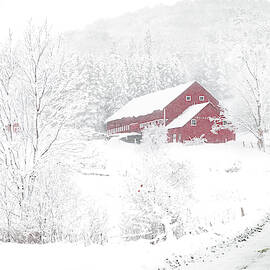 Wilder Farm in Snowstorm