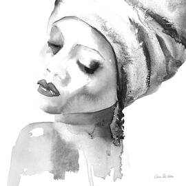 Woman I Bw Crop by Aimee Del Valle