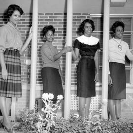 Women Posing For Photograph by Claflin University