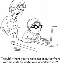 Would It Hurt You To Take Two Minutes From Writing Code by Marty Bucella