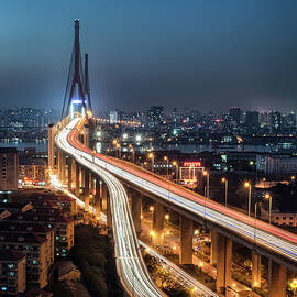 Yangpu Bridge by Hugociss