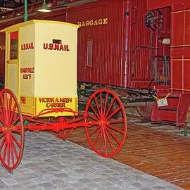 1916 U.S. Mail Carriage by Sally Weigand
