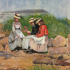 A Fisherman's Daughter by Winslow Homer