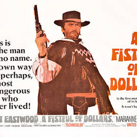 A Fistful of Dollars - 1964 Western Action Drama by Retro Movie Poster - UPSCALED