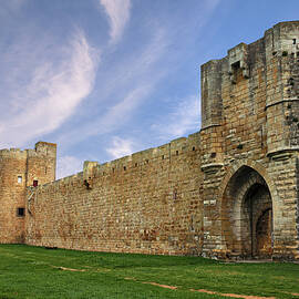 City walls of Aigues-Mortes, Camargue, Gard, Occitania, France by Ermes Sangiorgi
