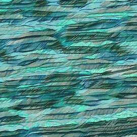 Atmosphere Painting Expression Nymph ocean Impressionism Blue Ave Maria background green net material net background net texture pattern surface texture wallpaper abstract abstract art art artistic by N Akkash
