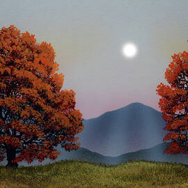 Autumn Trees by Frank Wilson
