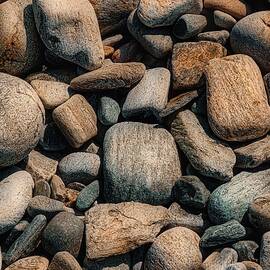 Beach Stones #1  by Scott Loring Davis
