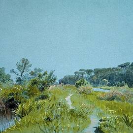 Castel Fusano Near Rome by William Stanley Haseltine