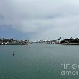 Dana Point Harbor Pier and Marina Panoramic  View by Pacific Ocean Orange County California 2023 by John Shiron