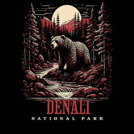 Denali National Park Inspired Adventure Merchandise for by Maximus Designs