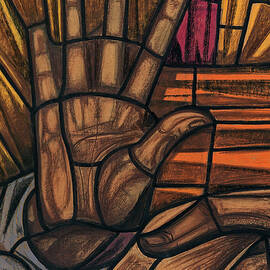 Design for a window in the South Transept of the Dom in Utrecht by Artistic Rifki