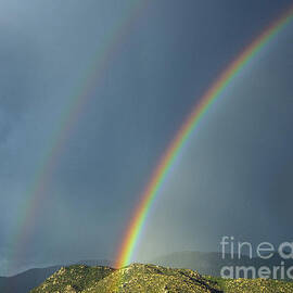  Sandia Double Rainbow by Stephen Whalen