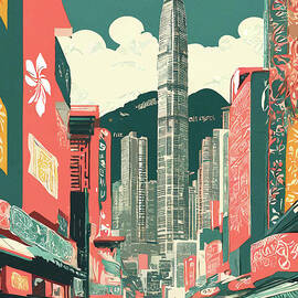 Hong Kong Poster by Bo Kev